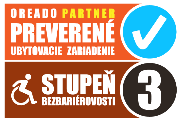 OREADO PARTNER PREVERENÉ UBYTOVACIE ZARIADENIE